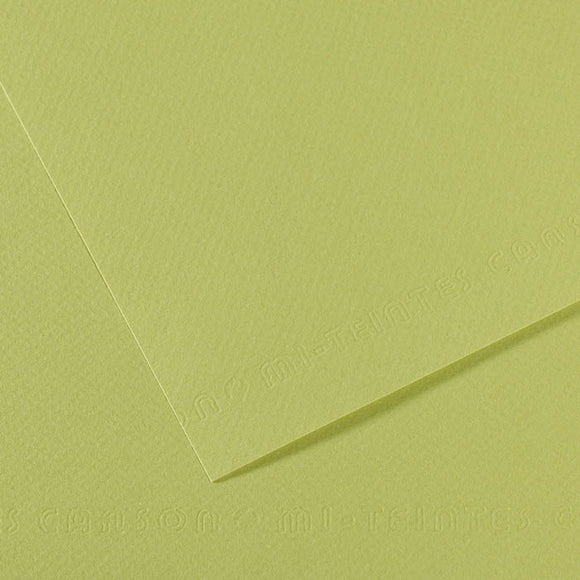 Canson Mi-Teintes A4 Pastel Paper 160gsm – Anis No. 107 – Discontinued
