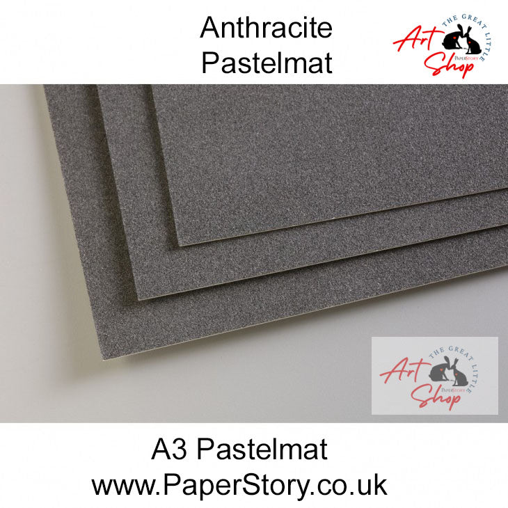 Pastelmat A3 Anthracite pastel paper for artists