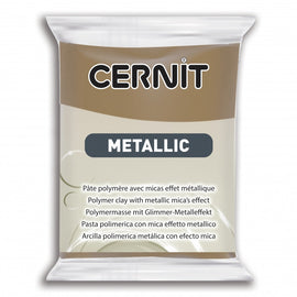 CERNIT Polymer Clay Metallic Effect 059 Antique Bronze 56g