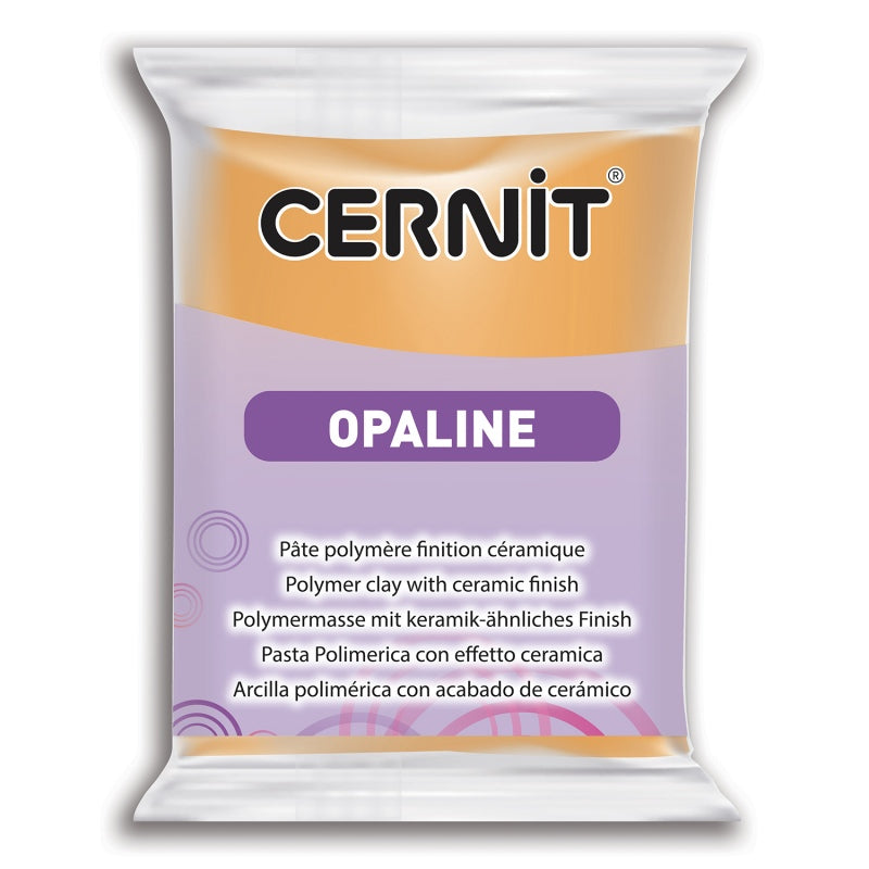 CERNIT Opaline Polymer Clay Colour 755 Apricot 56g