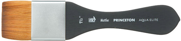 aqua elite large flat watercolour brush or mottler