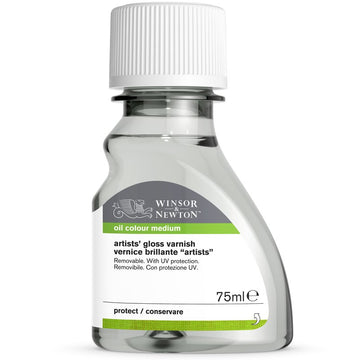 Winsor & Newton Oil Colour Artists Gloss Varnish 75 mls - IN STORE ONLY