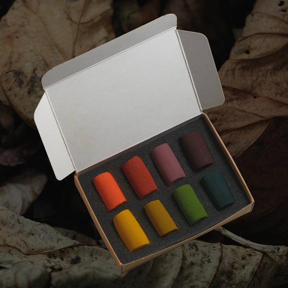 Unison Soft Pastels 8 Half Stick Autumn Mini Set