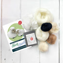 Crafty Kit Company Sheep Family Needle felting kit