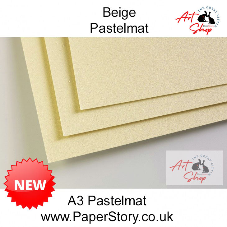 Pastelmat A3 Beige cream  pastel paper for artists