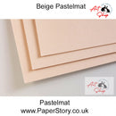 Pastelmat Clairefontaine Pastel Paper 24 x 32 cm x 5 sheets beige