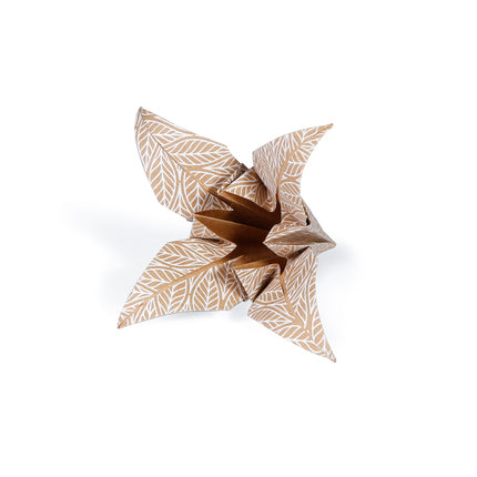 Clairefontaine Origami 60 sheets mixed sizes - Kraft Floral