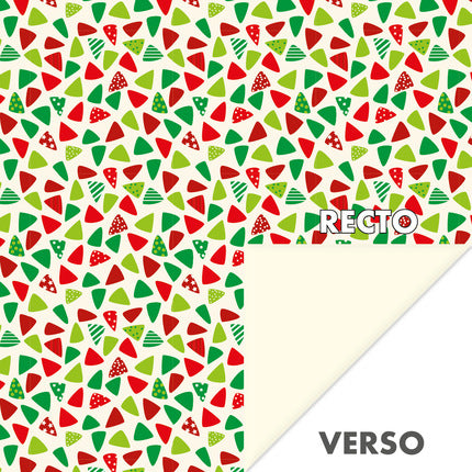 Clairefontaine Origami 60 sheets mixed sheets 20 x 20 cm - Christmas