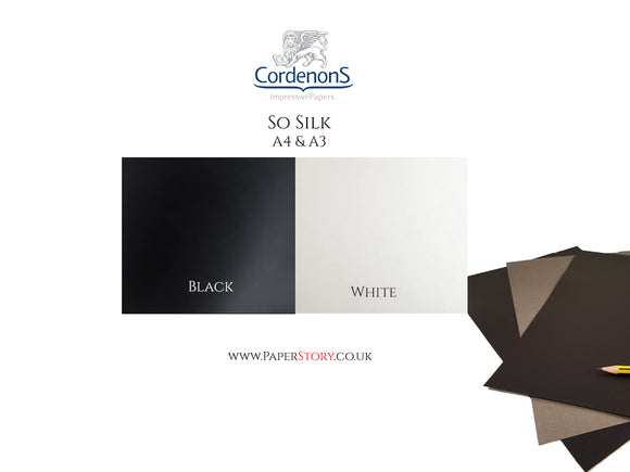 A4 So Silk Boutique White 130 gsm paper x 10 sheets
