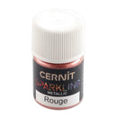 CERNIT Sparkling Mica Powders Metallic Effect red