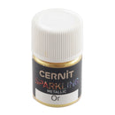 CERNIT Sparkling Mica Powders Metallic Effect gold