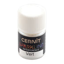 CERNIT Sparkling Mica Powders interference effect green