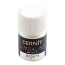 CERNIT Sparkling Mica Powders Metallic Effect silver