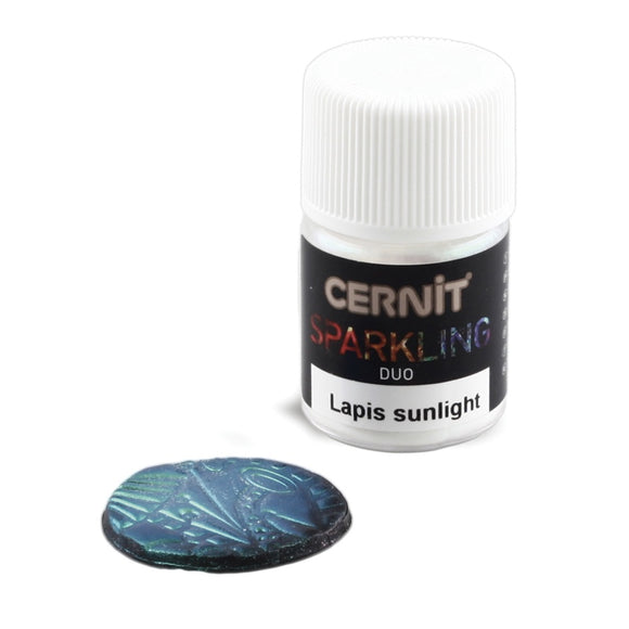 CERNIT Sparkling Mica Powders DUO Effect Lapis Sunlight
