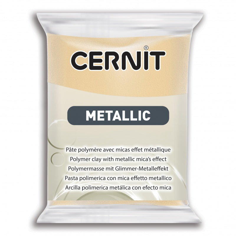 CERNIT Polymer Clay Metallic Effect 045 Champagne 56g