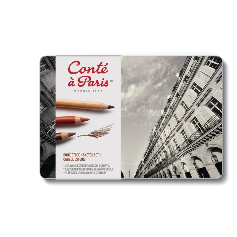 Conté À Paris Studio Sketching and Drawing Set