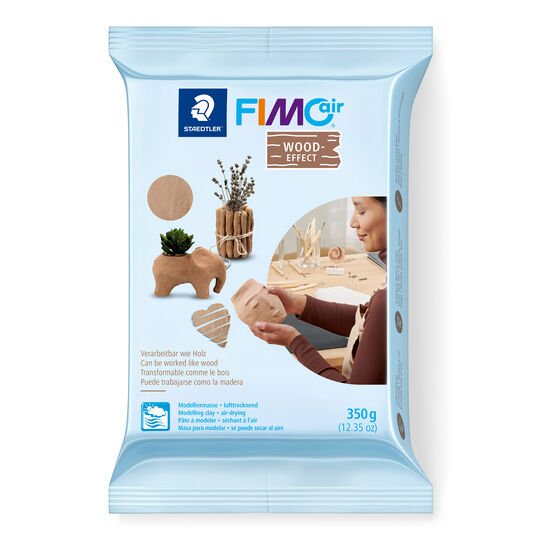 Fimo airdry clay wood effect modelling clay