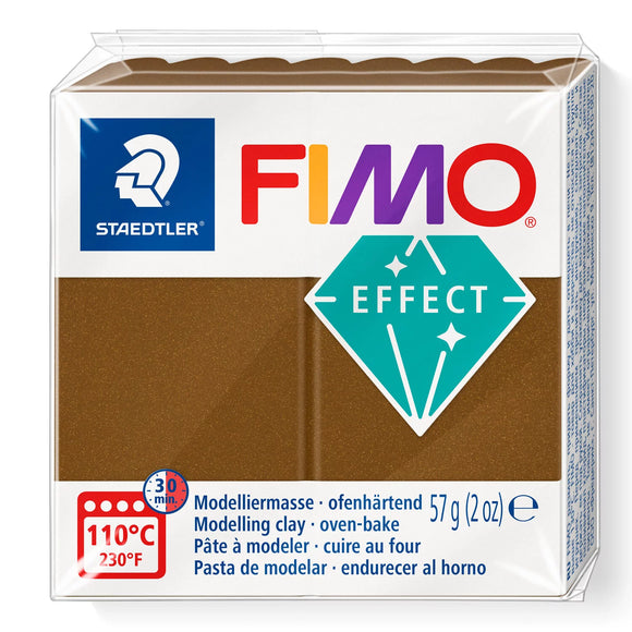 Metallic Antique Bronze FIMO Effect Clay 57g 8010-71