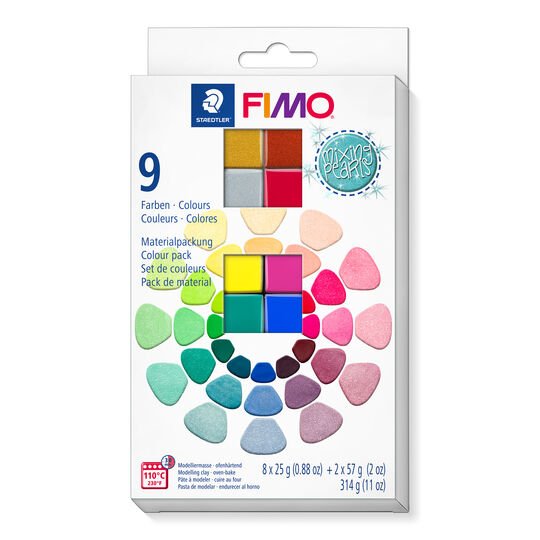 Fimo pearl effect modelling clay set