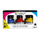 System 3 Acrylic Ink 29.5ml - Introduction Set of 6 inks