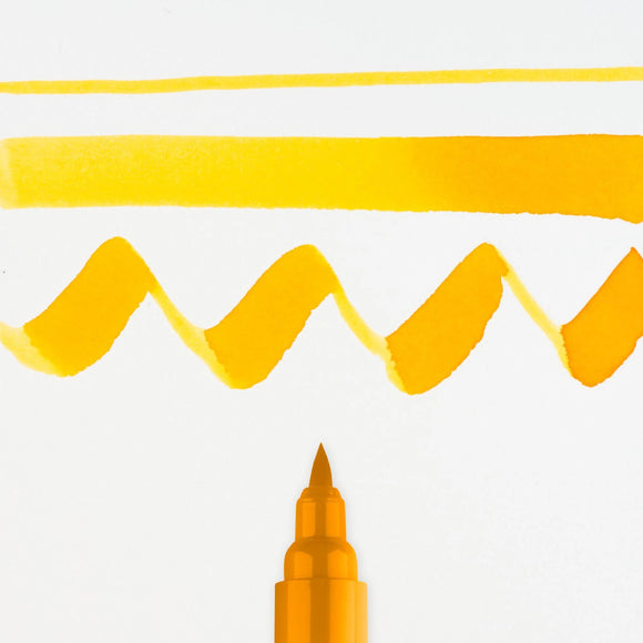 Royal Talens Ecoline Watercolour Brush Pen - Deep Yellow 202