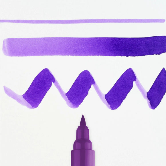 Royal Talens Ecoline Watercolour Brush Pen - Blue Violet 548
