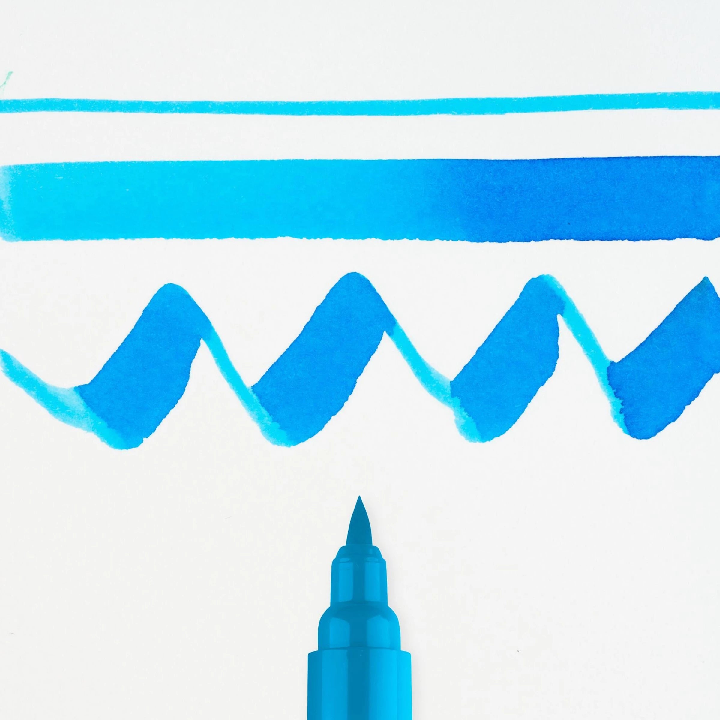 Royal Talens Ecoline Watercolour Brush Pen - Sky Blue (Cyan) 578