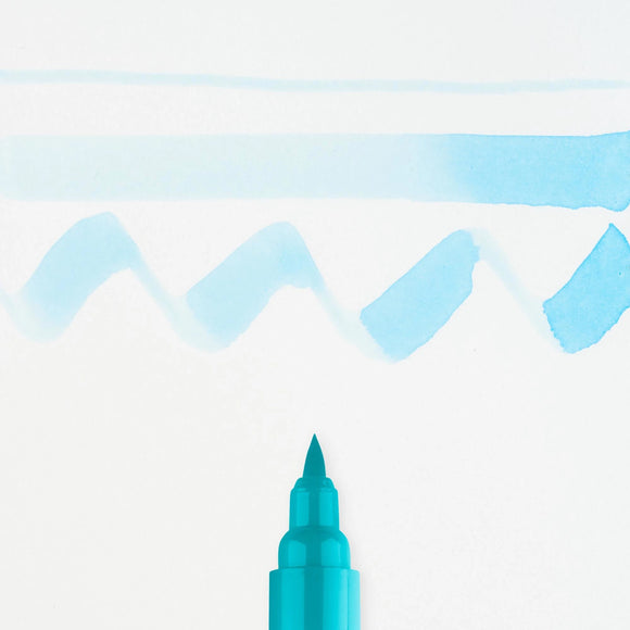 Royal Talens Ecoline Watercolour Brush Pen - Pastel Blue 580