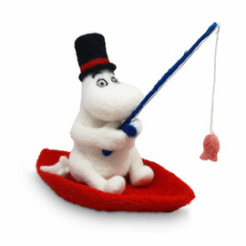 Crafty Kit Company Moominpappa Goes Fishing Needle Felting Kit  
