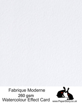 Fabrique Moderne Watercolour effect Card 260 gsm x 20 sheets A4