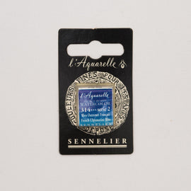 Sennelier L'Aquarelle Watercolour Paint Half Pan - French Ultramarine Blue