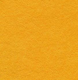 Wool Mix Handicraft Felt Square 9 x 9 inches Golden