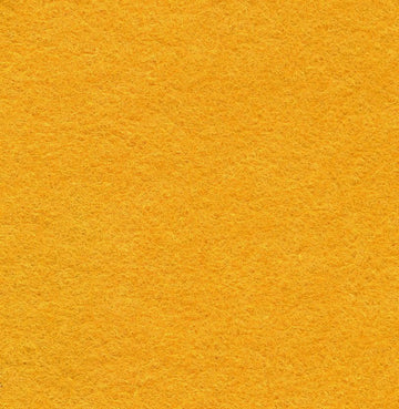 Wool Mix Handicraft Felt Square 9 x 9 inches Golden