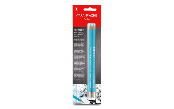 Blue sketcher pencil artists 