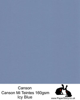 Icy Blue Nº 118 Canson Mi Teintes 160 gsm A4 - Discontinued