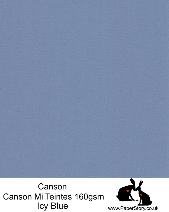Icy Blue Nº 118 Canson Mi Teintes 160 gsm A4 - Discontinued
