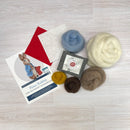 Crafty Kit Company Beatrix Potter Peter Rabbit and his Pocket Handkerchief Needle Felting Craft Kit