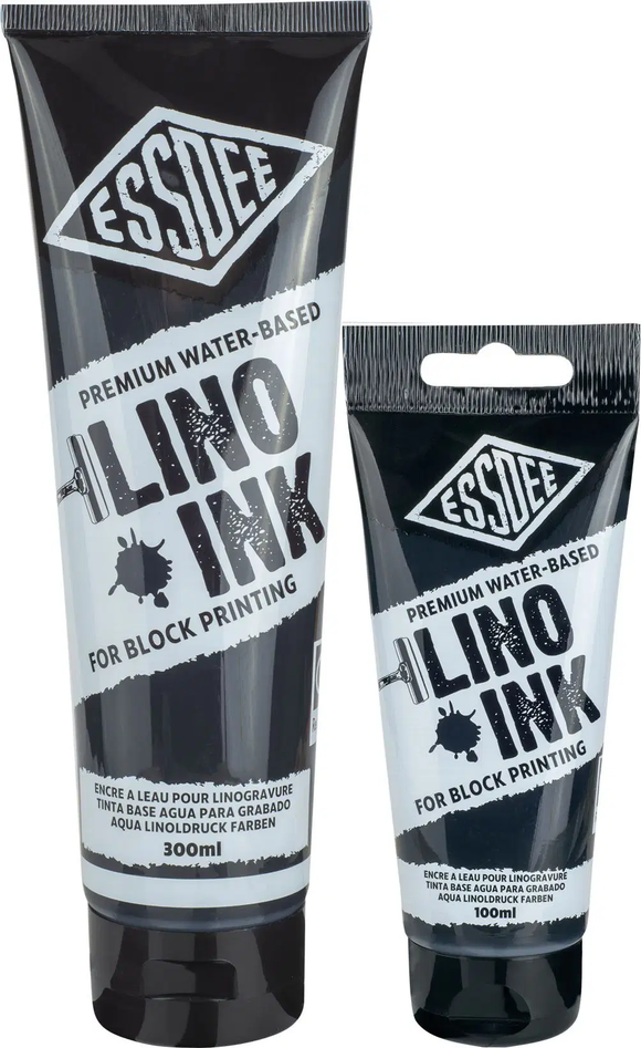 Essdee Premium Water based Block Printing Ink 100ml Black