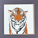 Tiger Letterpress Greetings Card-1