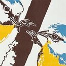 Blue Tits Letterpress Greetings Card-2