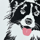 Sheepdog Letterpress Greetings Card-2