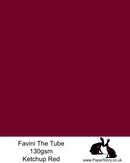 The Tube by Favini Italian Smooth Matte Paper 130 gsm Ketchup Red A4 