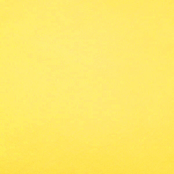 Wool Mix Handicraft Felt Square 9 x 9 inches Lemon Yellow