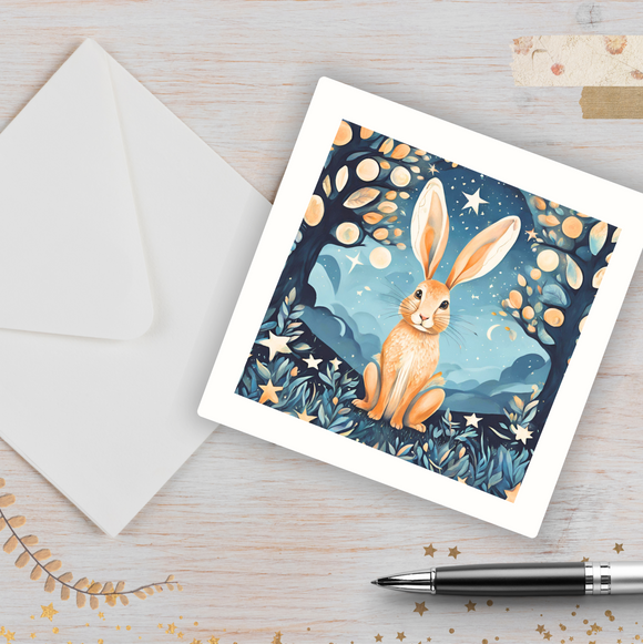 Starry Nights - Greetings Card & Envelope