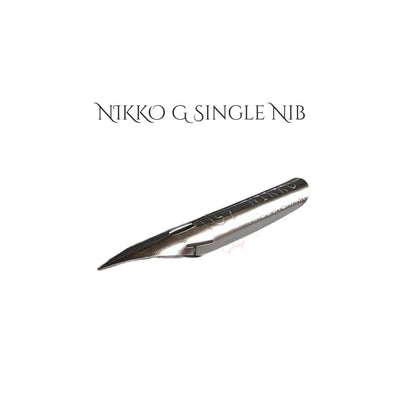 Nikko G Single Nib pen on a white background