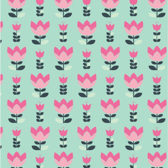 Clairefontaine Origami 60 sheets mixed sizes - Flowers