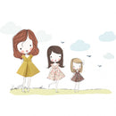 Clairefontaine Origami 60 sheets mixed sizes - Flowers-3