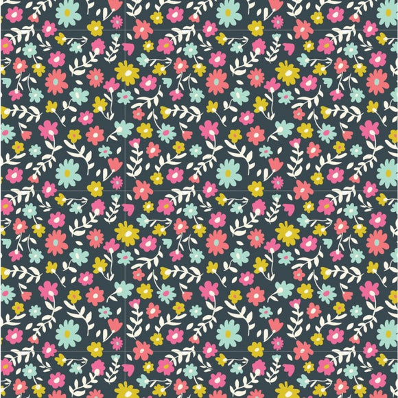 Clairefontaine Origami 60 sheets mixed sizes - Flowers