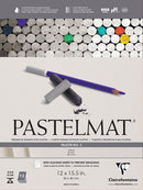 Pastelmat Clairefontaine Nº 3 Pad x 12 sheets White 7" x 9.5" (18 x 24 cm) - Small