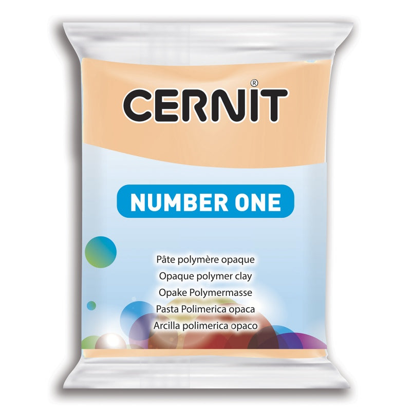 CERNIT Polymer Clay NUMBER ONE 423 Peach 56g